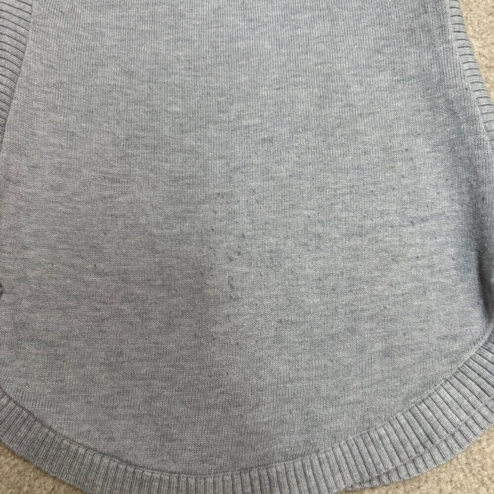 Lululemon Gray Knit Long Sleeve Sweater Top Size 2 - Picture 5 of 5